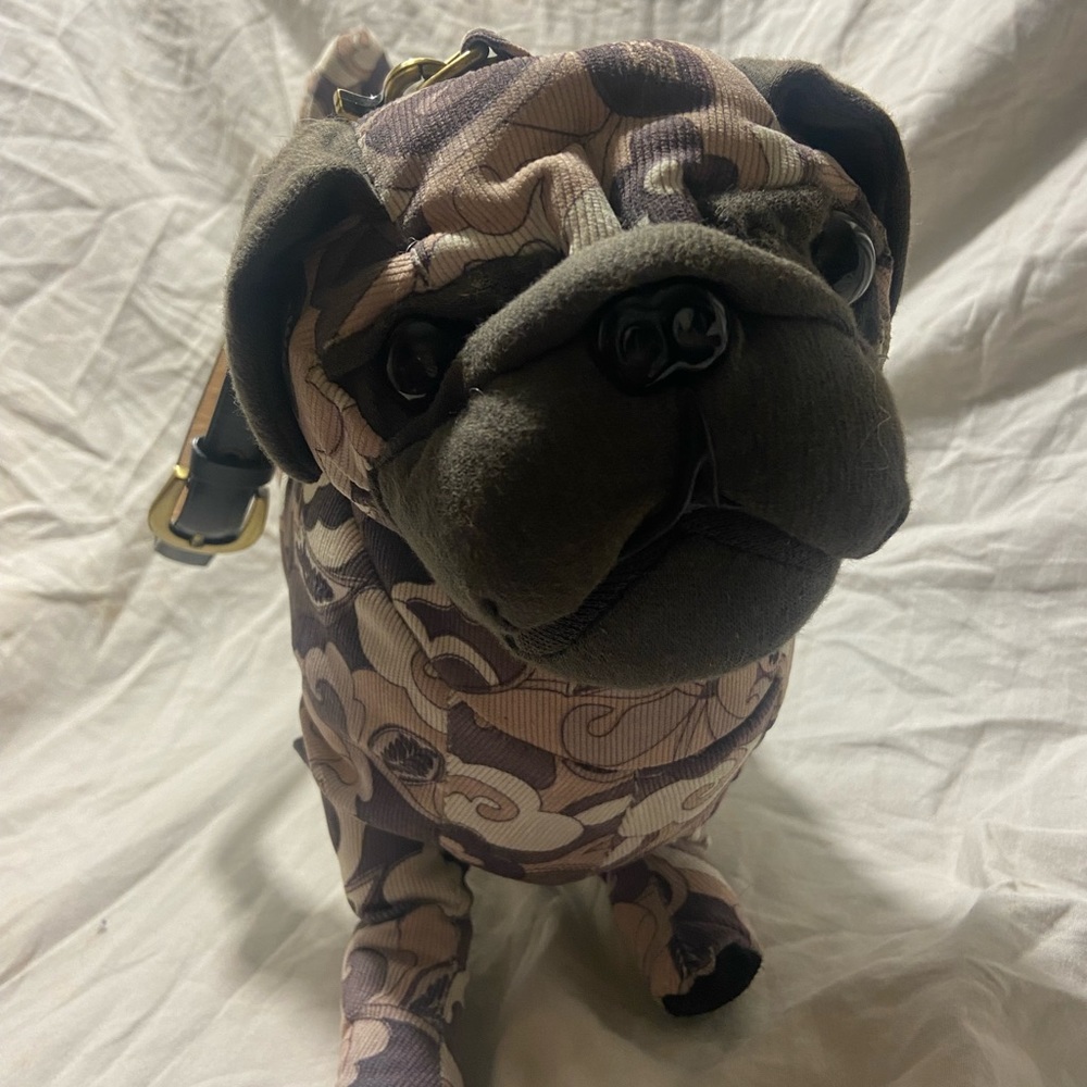 Fuzzy Nation- dog,pug handbag /purse